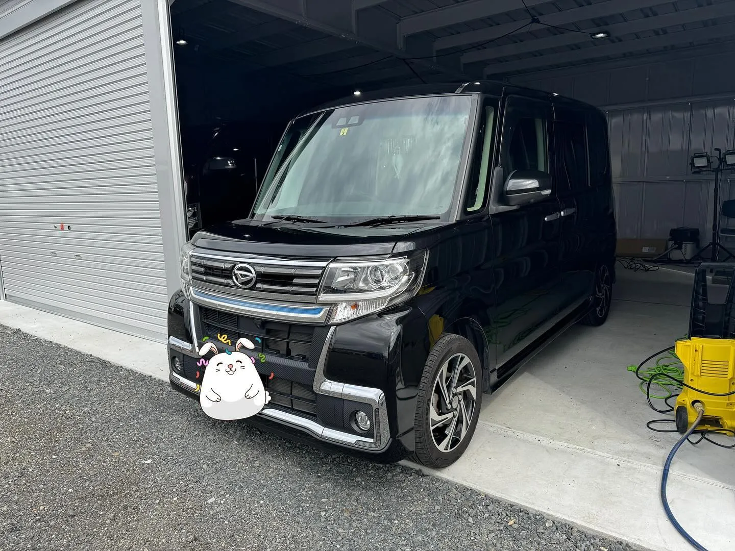 タントカスタム　ユーザー車検代行ご依頼頂きました😊