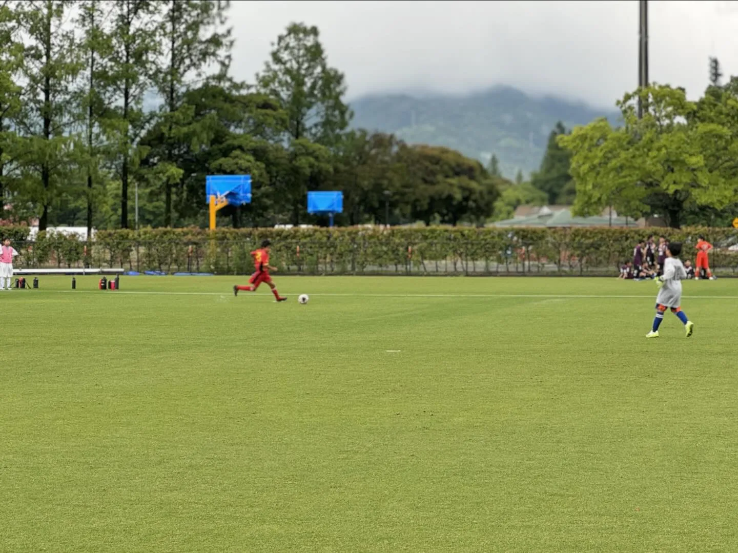 本日、明日はJCカップ　U-11サッカー山口大会開催の運営の...