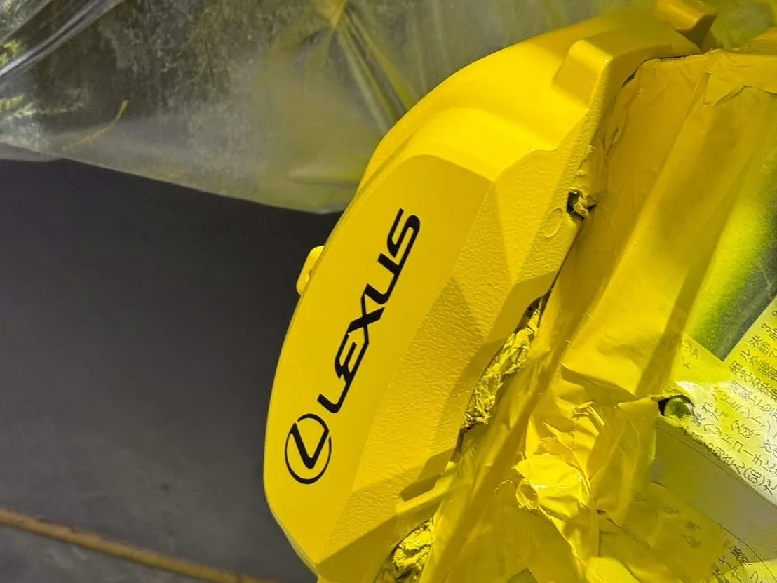 ホームページ問い合わせよりキャリパー塗装作業ご依頼いただきま...