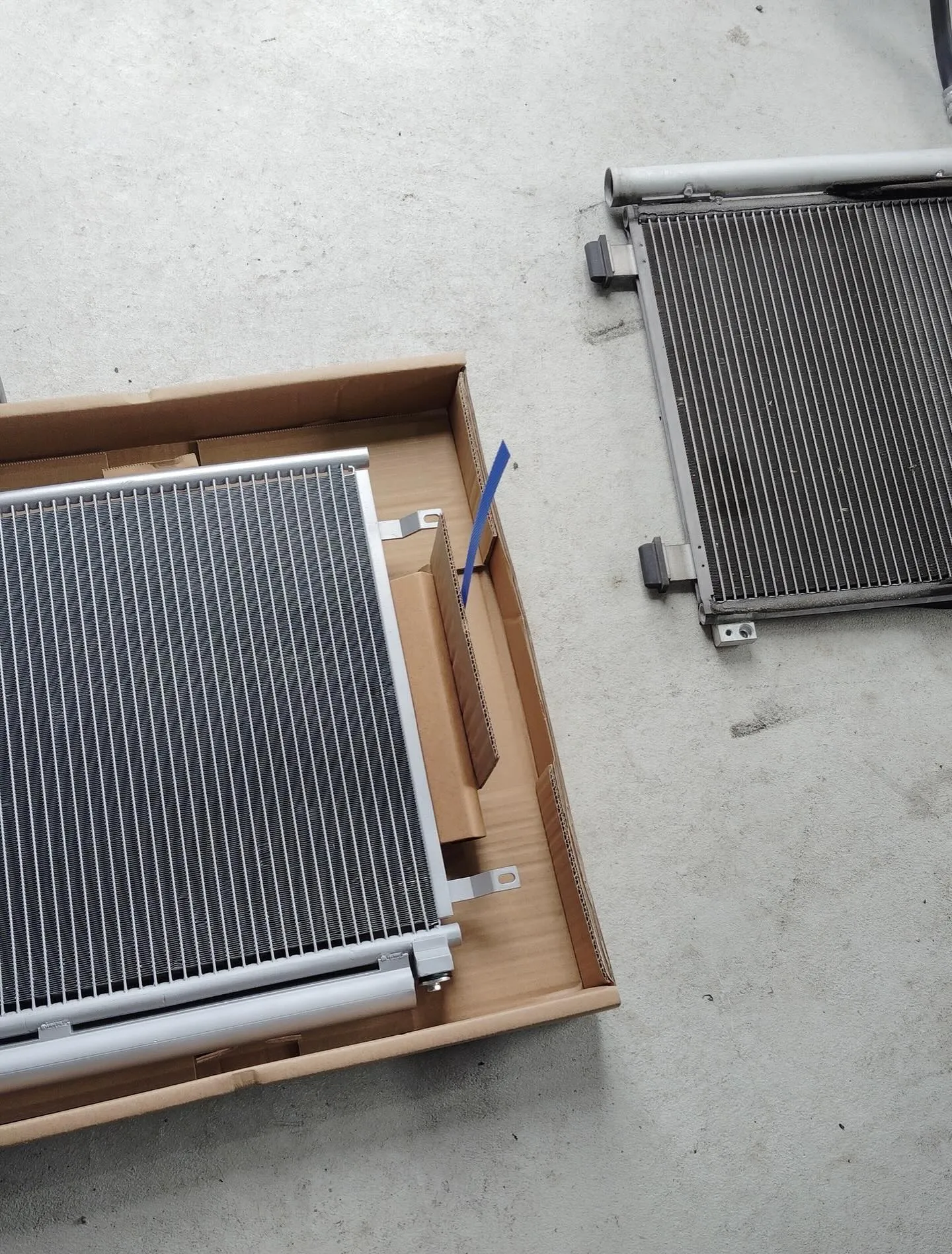 日産モコ エアコン修理させて頂きました😊