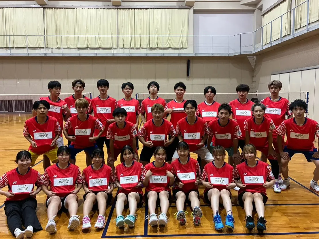 この度山口大学バドミントン部の皆様へスポンサー契約をさせて頂...